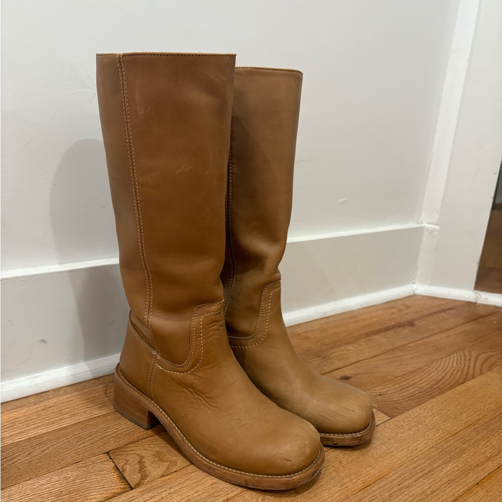 Steve Madden Tan Heeled Boots